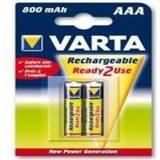 Laddningsbara batterier aaa Varta "Laddningsbara Batterier 220837 1,2 V 800 mAh AAA"