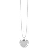 Smykkekæden Heart Pendant Necklace - Silver