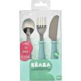 Beaba STAINLESS STEEL TABLE TOOLS, 12 MONTHS, AIRY Green
