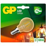 GP Batteries Ljuskällor GP Batteries Lighting LED Mini Globus Gold E14 1,2W (25W)Filament 080589
