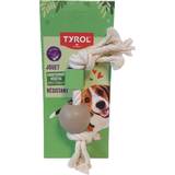 Tyrol Hundar Husdjur Tyrol Hundleksak Rep med boll Naturgummi 20