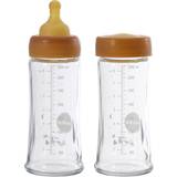 Hevea Nappflaskor & Servering Hevea Wide Neck Baby Glass Bottle 250ml 2-pack