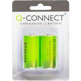 R14 batteri Q-CONNECT Super C/R14 battery 2 pcs