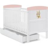 OBaby Grace Inspire Cot Bed & Underdrawer Colour Rabbit