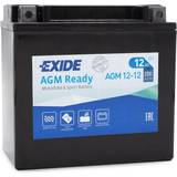 Exide Batterier - Motorcykelbatteri Batterier & Laddbart Exide AGM12-12