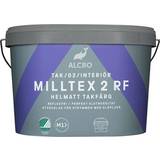 Målarfärg Alcro Milltex 2 RF Takfärg Vit 10L