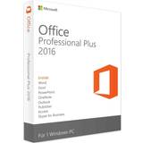 Windows Kontorsprogram Microsoft Office 2016 Professional Plus