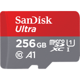 256 GB Minneskort SanDisk Ultra MicroSDXC Class 10 UHS-I U1 A1 150MB/s 256GB