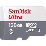 SanDisk 128 GB Ultra UHS I MicroSD-kort 140 MB/s R för smartphones