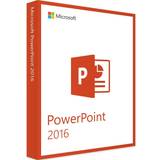 Kontorsprogram Microsoft Powerpoint 2016 Windows
