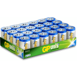 Batterier & Laddbart GP Batteries Ultra Plus Alkaliska D-batterier (LR20) Box 24-P