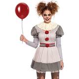 Leg Avenue Cirkus & Clowner Maskeradkläder Leg Avenue Women's Creepy Clown Costume