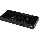 Hdmi switch 2 x 2 StarTech 2x2 HDMI Matrix with Remote - 1080p Automatic Priority Switcher Video Out VS222HDQ