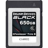 Delkin Compact Flash Minneskort & USB-minnen Delkin CFexpress Black 650GB R1725/W1530 (typ B)