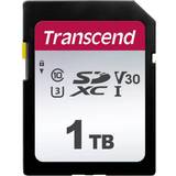 1 TB - SDXC Minneskort & USB-minnen Transcend 300S SDXC Class 10 UHS-I U3 V30 100/40MB/s 1TB
