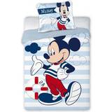 Blåa - Musse Pigg Textilier Disney Mickey Mouse Bed Linen Set 100x135cm