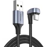 Ugreen USB-kabel Kablar Ugreen angled nylon cable Charge AFC players