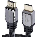 HDMI-kablar Champion HDMI-kabel Ha-Ha 8K 2m