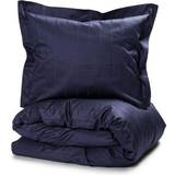 Blåa - Bomullssatin Sängkläder Kosta Linnewäfveri Liverpool Påslakan Blå (210x150cm)