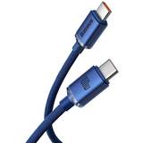 Blåa - USB C-USB C - USB-kabel Kablar Baseus USB-C Till USB-C 100W 2m