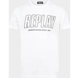 Replay T-shirts Replay T-Shirt, Vit, T-shirts till Kille