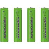 Esperanza NiMH Batterier & Laddbart Esperanza battery 4 x AAA NiMH