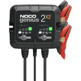 Batterier & Laddbart Noco 2-Bank Battery Charger 4A