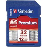 Verbatim SDHC Minneskort & USB-minnen Verbatim Class 10 SDHC Card 32GB