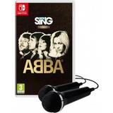 Nintendo switch sing Let's Sing ABBA + 2 Mics (Switch)
