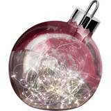 Sompex Inredningsdetaljer Sompex Led Ball Globe D:20 Red Julgranspynt
