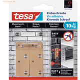 Beige Tavelkrokar TESA selvklæbende skrue mursten Tavelkrok
