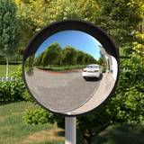 Polykarbonat Speglar vidaXL Konvex trafikspegel utomhusbruk polykarbonat Väggspegel