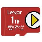 Lexar Media Minneskort & USB-minnen Lexar Media Play microSDXC Class 10 UHS-I U3 V30 A2 150MB/s 1TB