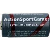 ASG Batterier & Laddbart ASG CR123A 3V Litiumbatteri