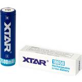 Batteri 3.6v Xtar 18650 Uppladdningsbart batteri, 3.6V 2600mAh