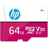 HP 64 GB Minneskort HP MicroSDXC Class 10 UHS-I U3 V30 100/85 MB/s 64GB +SD adapte