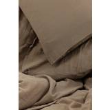 Bruna Sängkläder Venture Design Mila Bed Set Påslakan Brun (200x150cm)