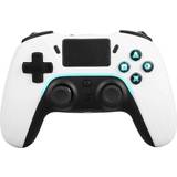 PlayStation 4 - USB typ-C Spelkontroller Deltaco GAM-139 Gaming Controller for PS 4 - White