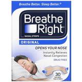 Breathe Right Receptfria läkemedel Breathe Right Original 30-Count Nasal Strips Tan