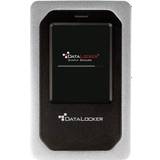 DataLocker Hårddiskar DataLocker 1TB, External Hard Drive, Black/Silver (DL4-1TB-FE) Black