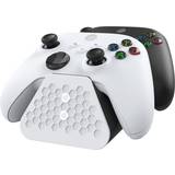 Gioteck Batterier & Laddstationer Gioteck Xbox Series X|S/Xbox One Duo Charging Stand - Black/White