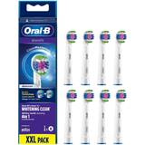 Oral b tandborsthuvud 3d white Oral-B 3D White Clean Maximiser 8-pack