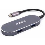 Nilox USB-hubbar Nilox Dockstation NXDSUSBC01