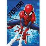 Multifärgade Filtar Barnrum Marvel Spiderman Polar Fleece Blanket 100x140cm