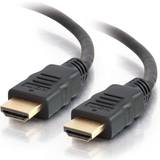 C2G HDMI-kablar - Standard HDMI-Standard HDMI C2G 50607 0.6m High Speed Hdmi Cable With