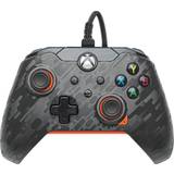 Hörlursuttag - Orange Spelkontroller PDP Wired Gaming Controller (Xbox Series X) - Atomic Carbon