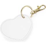 BagBase Nyckelringar BagBase Soft White Boutique Heart Key Clip