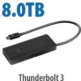 8tb nvme 8.0TB OWC Envoy Express Thunderbolt 3 Bus-Powered Portable NVMe M.2 SSD Storage Solution
