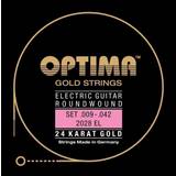 Optima Musiktillbehör Optima Gold Strings 2028 Extra Light 009/042