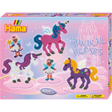 Hästar Pärlor Hama Midi Beads Giftbox Magical Horses